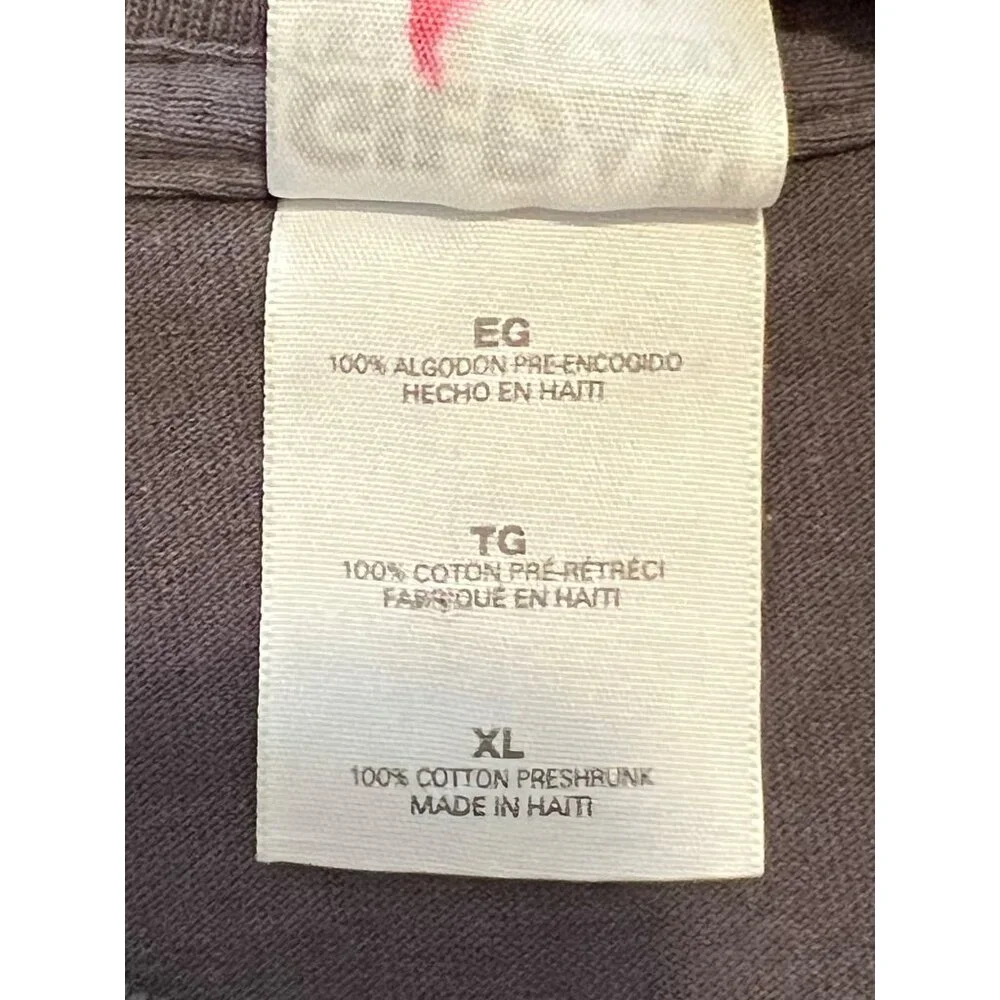 Foo Fighters Band Tee Gildan Ultra Cotton Heavyweight XL 100% Cotton Graphic Shi